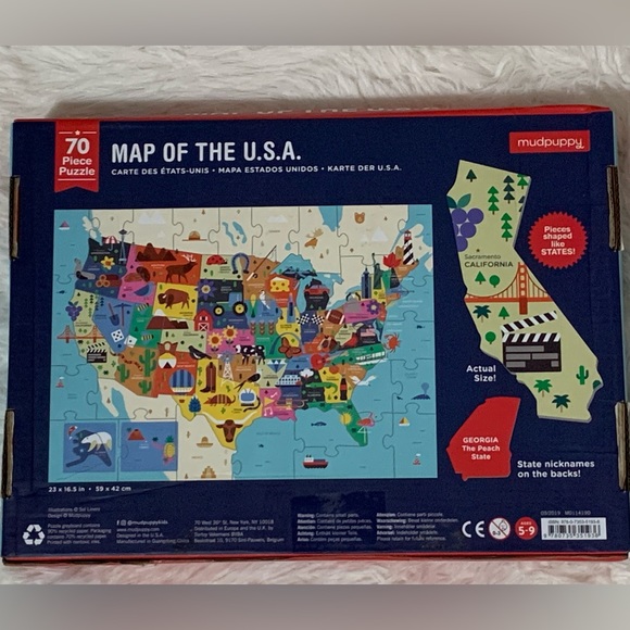 Used 2 Puzzles 🧩USED 70pc & 100pc 🧩 - Picture 3 of 7